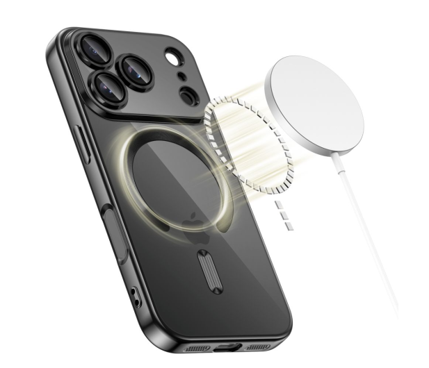 Tech-Protect Magflex Magsafe do Iphone 17 Pro Shiny Black - 1359674 - zdjęcie 2